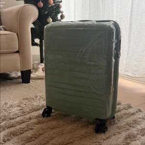 American Tourister Light Green Luggage